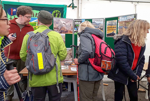picture of ramblers stall
